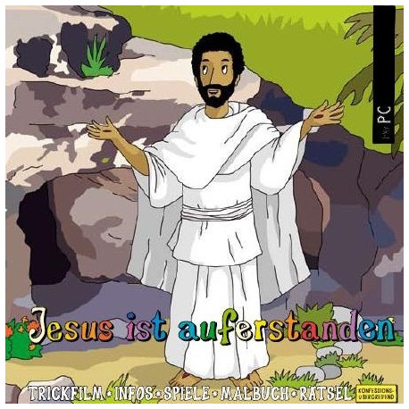 Zum Downloaden für PC! Jesus ist auferstanden, interaktive Zeichentrick- und Hörbibel für PC/Mac zum Herunterladen